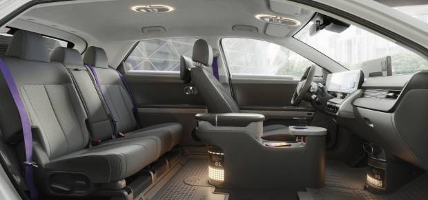 $!El diseño interior del Robotaxi Ioniq 5 de Hyundai y Motional