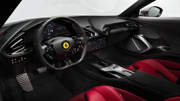$!Interior del nuevo Ferrari 12Cilindri.