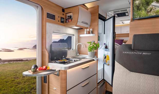 $!Alucina con la Knaus Van Wave, una autocaravana compacta con dos dormitorios, cocina completa y baño