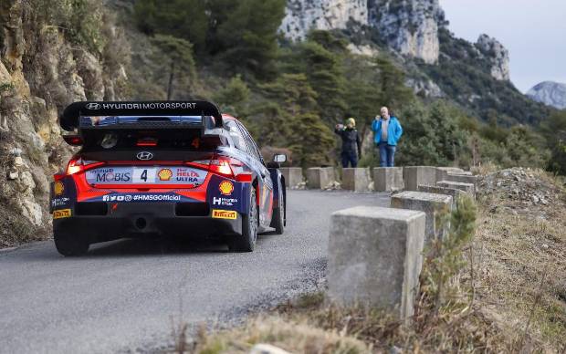 Dani Sordo con el Hyundai WRC $!Dani Sordo con el Hyundai WRC