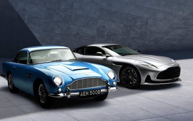$!¿Sabes cuántos años cumple el Aston Martin DB5?