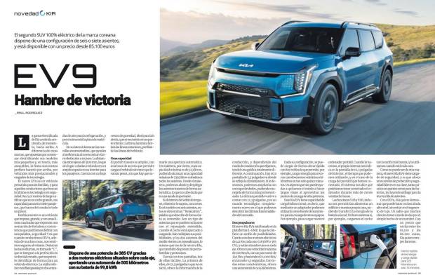 $!El reportaje del Kia EV9 en la revista Neomotor Premium