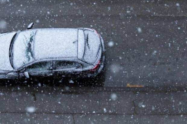 $!La opción más segura si nieva es no coger tu vehículo