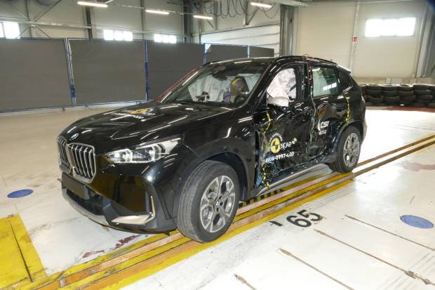 $!BMW X1 en el test Euro NCAP