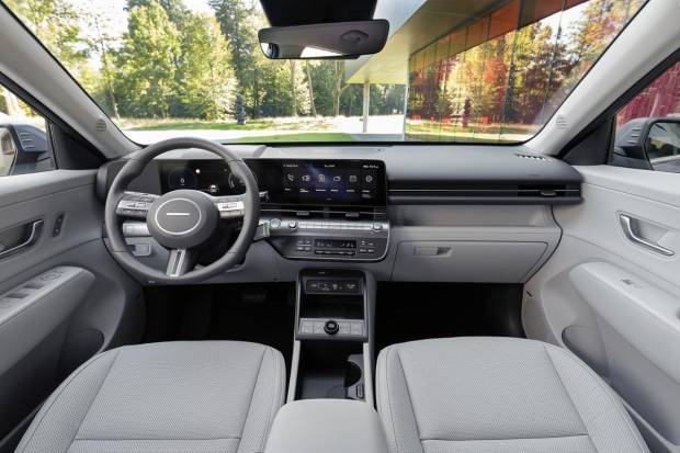 $!El diseño interior del nuevo Hyundai Kona EV
