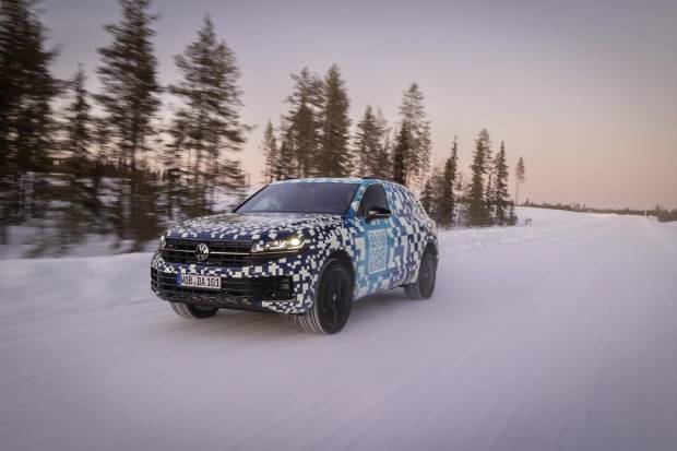 $!Volkswagen Touareg 2023: últimas pruebas en el Polo Norte