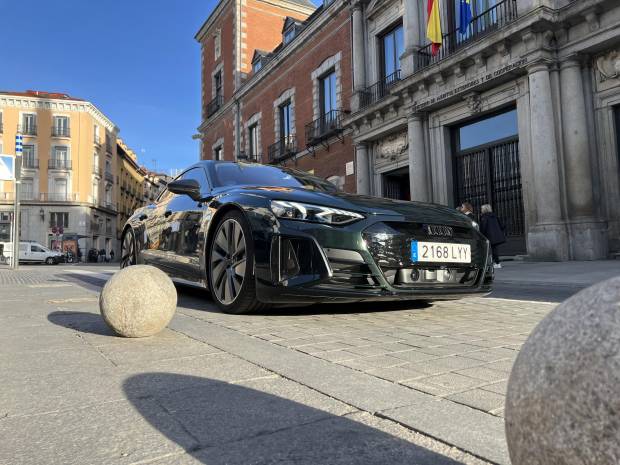 $!Con el RS e-tron podrás circular por el centro de Madrid sin límites.