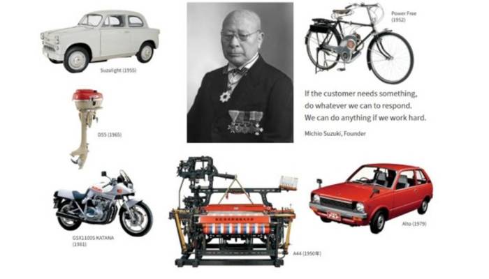 Suzuki celebra su centenario haciendo un repaso por su historia