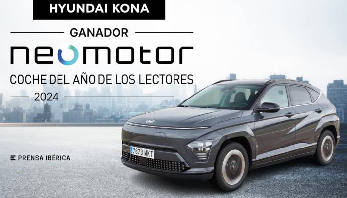 Hyundai Kona, ganador del premio Coche del Año de los Lectores de Prensa Ibérica