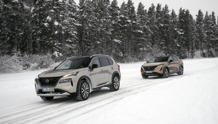 Nissan e-4orce, tracción y seguridad total sobre nieve