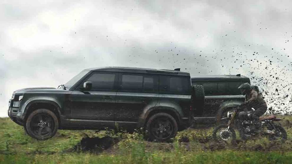 El nuevo Land Rover Defender, protagonista en la nueva película de James Bond
