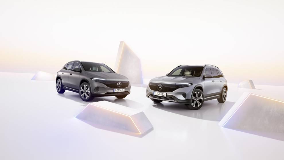 Mercedes-Benz EQA y EQB: más eléctricos y digitales