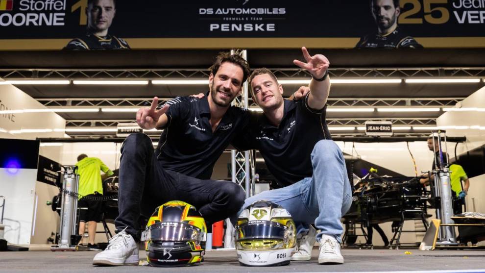 Jean Eric Vergne y Stoffel Vandoorne, pilotos DS Automobiles en la décima temporada de Fórmula E