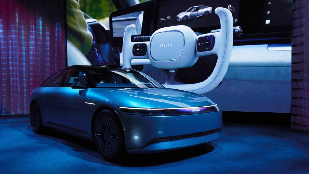 Sony lanzará su coche eléctrico con Honda en 2025, el Afeela