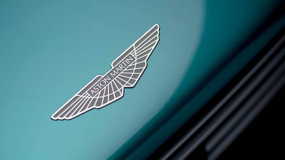 Logotipo de Aston Martin.
