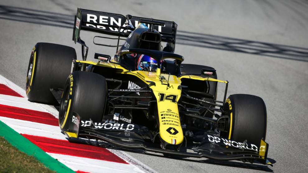 Fernando Alonso hará otro test con Renault en Bahrein