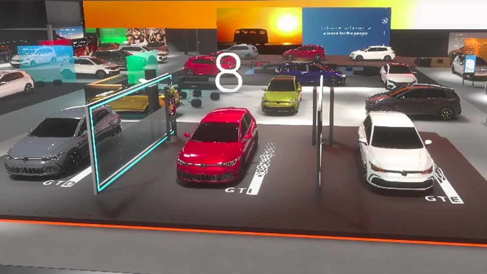 Volkswagen crea una representación virtual de su stand del Salón de Ginebra