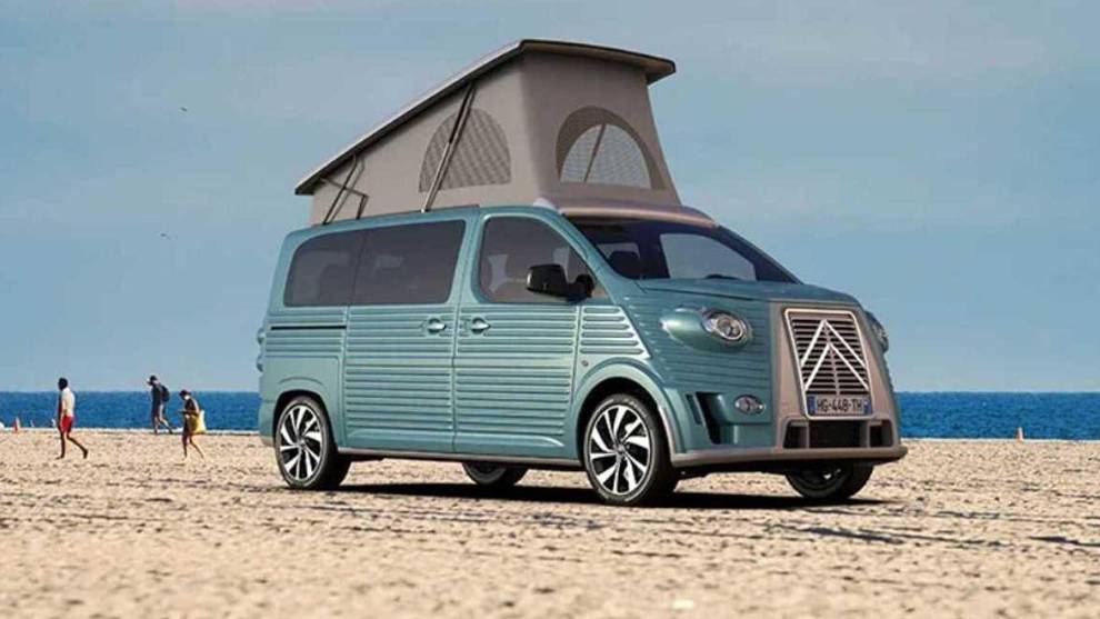 Citroën Type Holidays: acampada al estilo retro