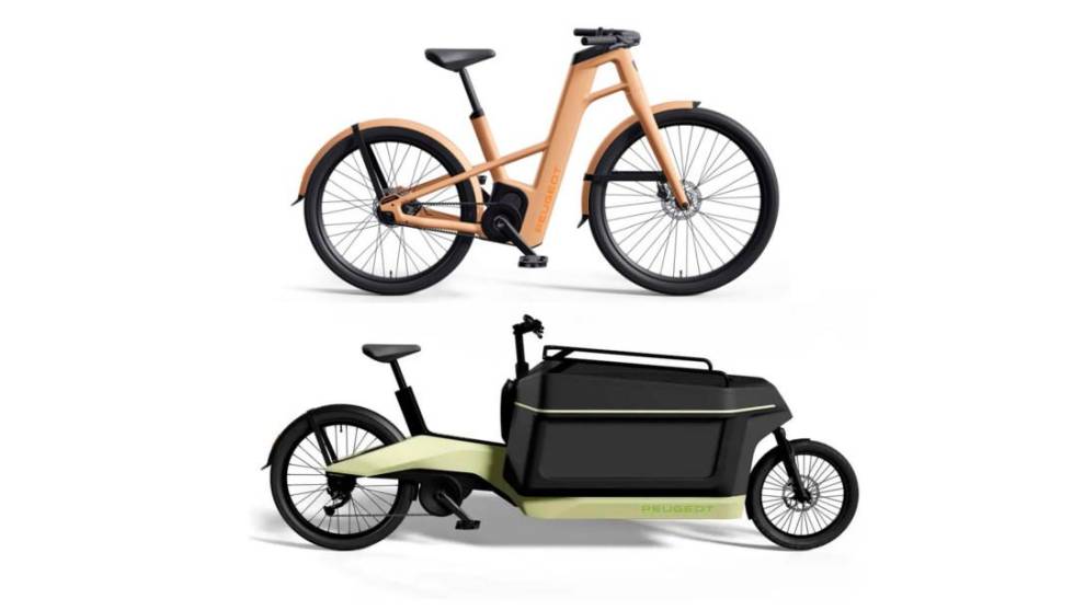 Peugeot muestra sus tres nuevas bicicletas eléctricas conectadas