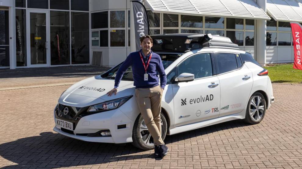 Prueba del Nissan Leaf autónomo