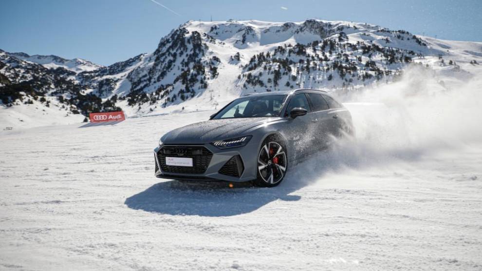Winter Audi driving experience