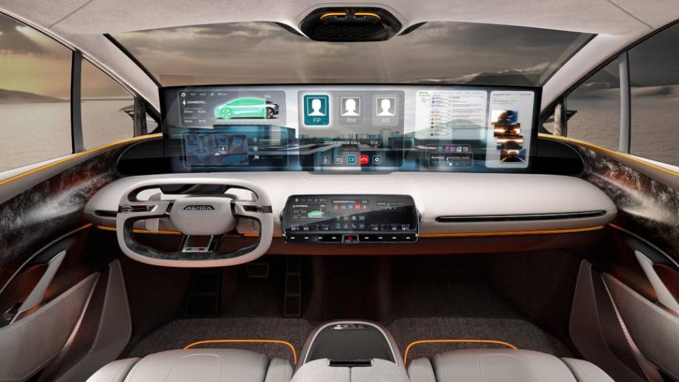 Este es el inquietante futuro de las pantallas grandes en los coches