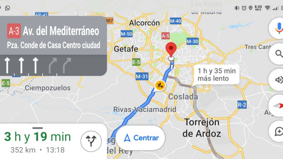 Modo de conducción en Google Maps: Cómo activarlo y qué ofrece