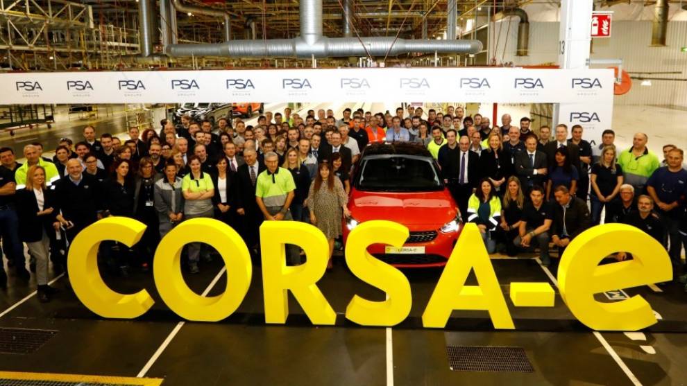 Opel inicia la producción del nuevo Corsa eléctrico en Zaragoza