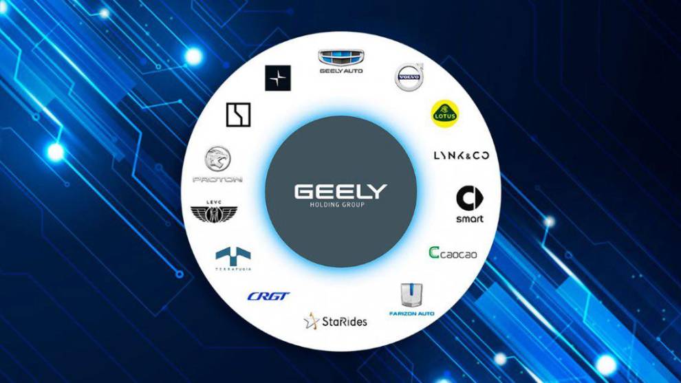 El grupo Geely alcanzó las 2,79 millones de unidades vendidas