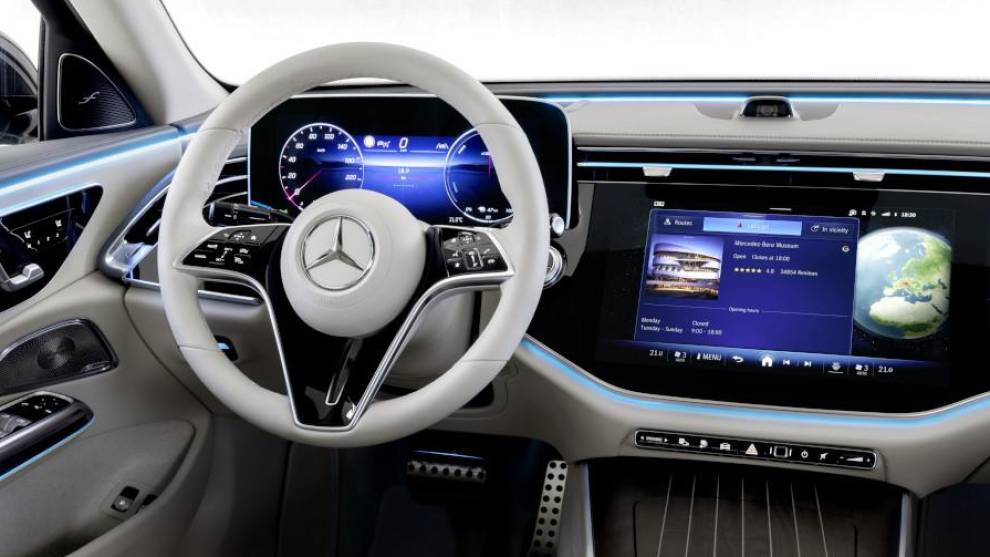 El nuevo Mercedes Clase E ofrece un gran avance en digitalización