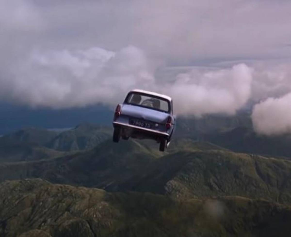 Predicar Isla de Alcatraz Oswald Ford Anglia 105E: la historia del coche volador de Harry Potter