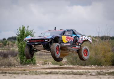Carlos Sainz, en su vuelta al que será el circuito de MadRing