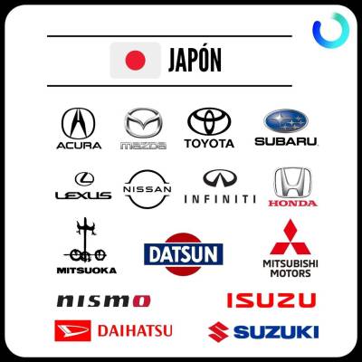 $!Marcas de coche japonesas.