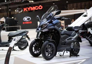 Kymco CV3, movilidad sobre tres ruedas