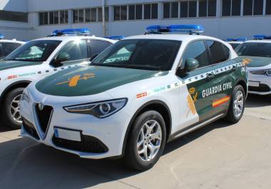 Alfa Romeo Stelvio Q4 2021, el nuevo coche de la Guardia Civil