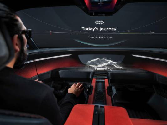 $!Realidad aumentada en el Audi activesphere concept