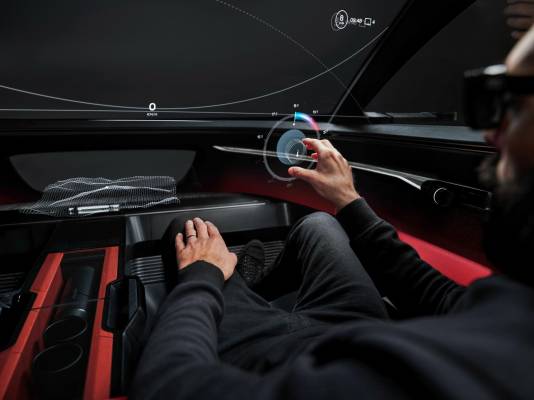 $!Controles virtuales en el Audi activesphere concept