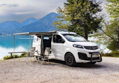 Opel Vivaro Alpincamper: una camper muy bien equipada