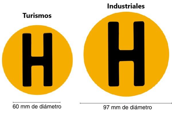 $!La etiqueta H tiene ciertas dimensiones dependiendo del tipo de vehículo