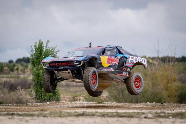 Carlos Sainz, en su vuelta al que será el circuito de MadRing