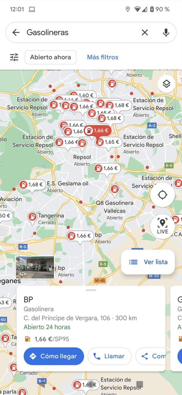 $!Google Maps muestra las gasolineras cercanas y sus precios