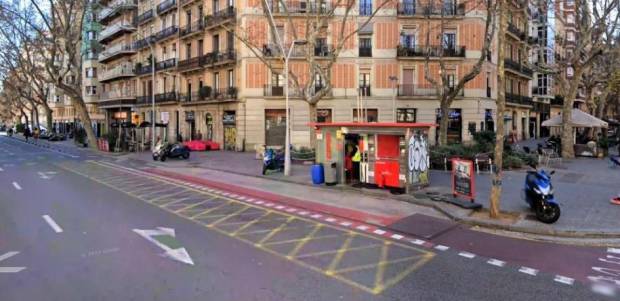 $!Las gasolinera abandonada en el centro de Barcelona