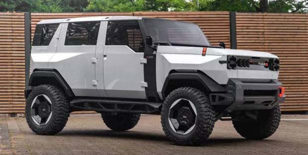 $!Mahindra Thar.e Concept