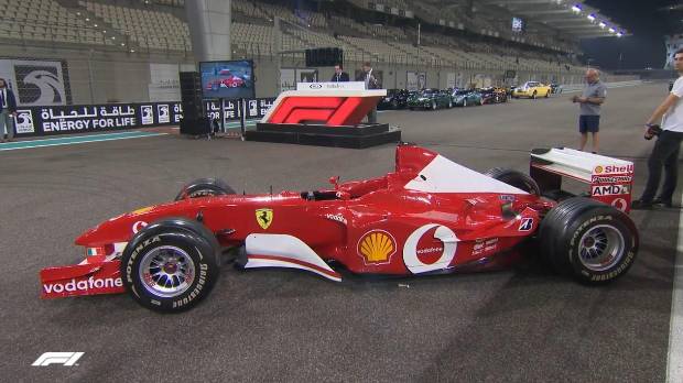 $!El mítico Ferrari F2002 estaba en la colección de Ecclestone