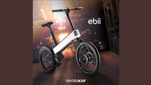 $!La nueva bicicleta eléctrica inteligente Acer ebii