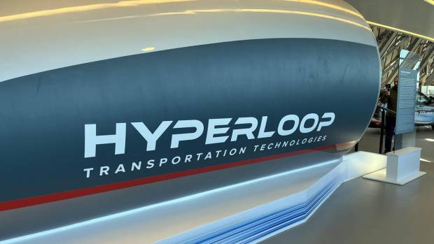 $!Sección de un Hyperloop