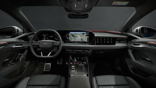 $!Interior del Audi A6 e-tron