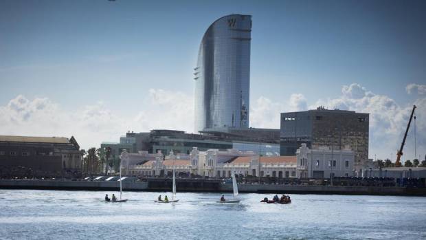 $!Transformación del Port Vell, en el puerto de Barcelona, para acoger la Copa América de Vela