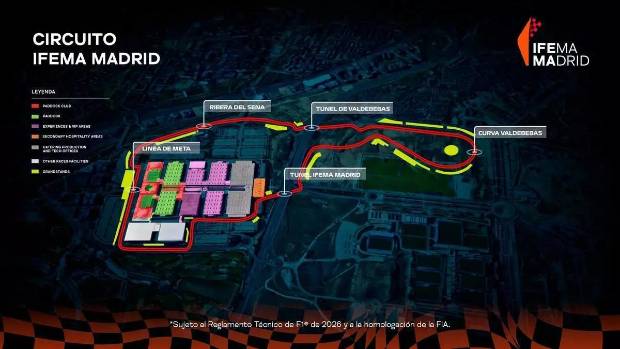 $!El circuito de Madring en su totalidad