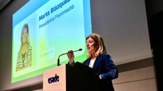 $!Marta Blazquez, presidenta de Faconauto.